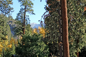 Looking eastward from Kennedy Meadows parking area.