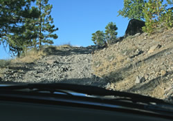 steep section